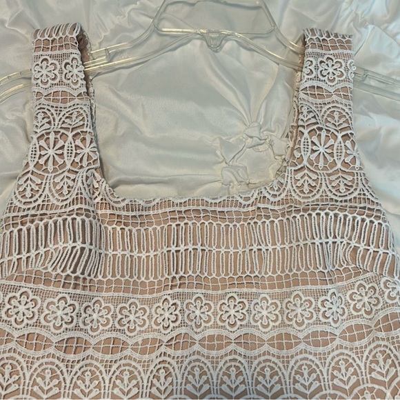 Lulus White Crochet Lace Dress - Picture 3 of 5